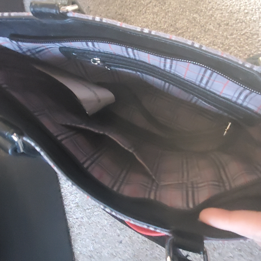 Gray And Red Hello Kitty Handbag - image 3